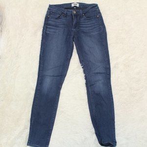 paige sz 27 blue jean verdugo ankle skinny